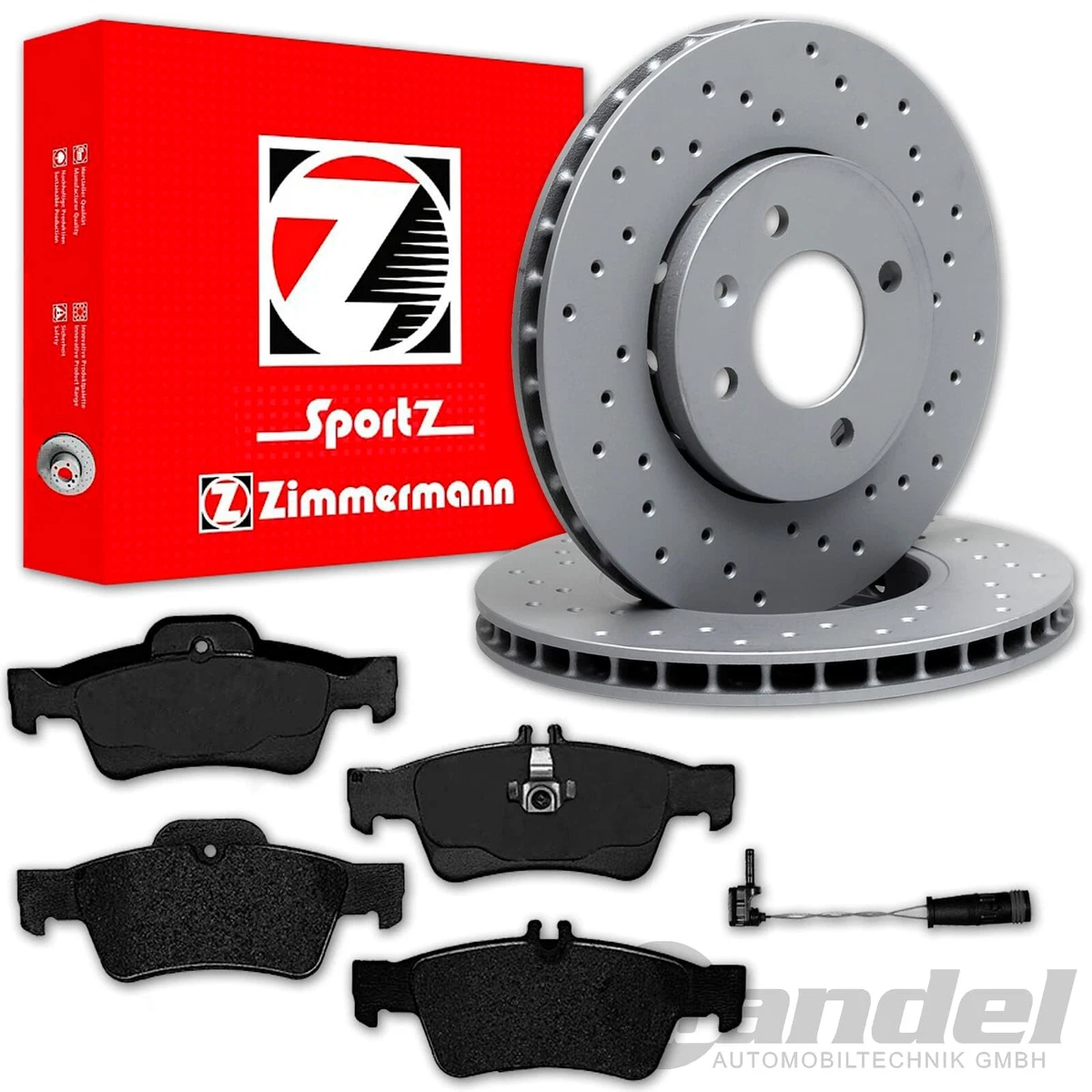 Гальмівні колодки та диски Zimmermann для BMW 8 купе – надійність і безпека Гальмівні колодки та диски Zimmermann для BMW 8 купе – надійність і безпека