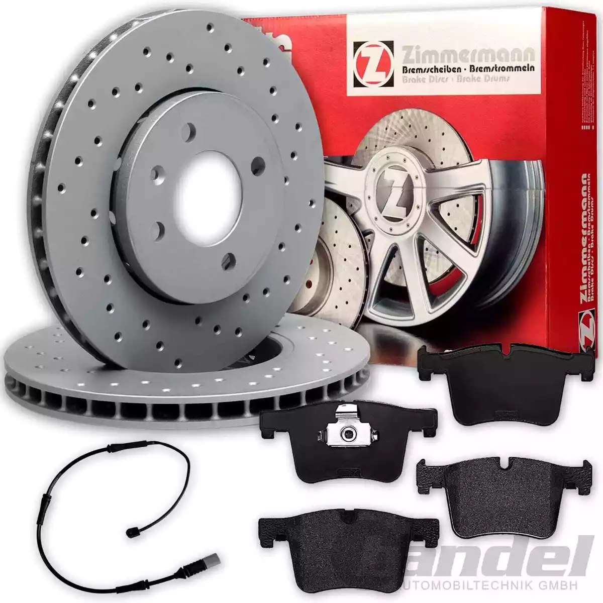 Гальмівні колодки та диски Zimmermann для FORD GRAND C-MAX — найкращий вибір Гальмівні колодки та диски Zimmermann для FORD GRAND C-MAX — найкращий вибір