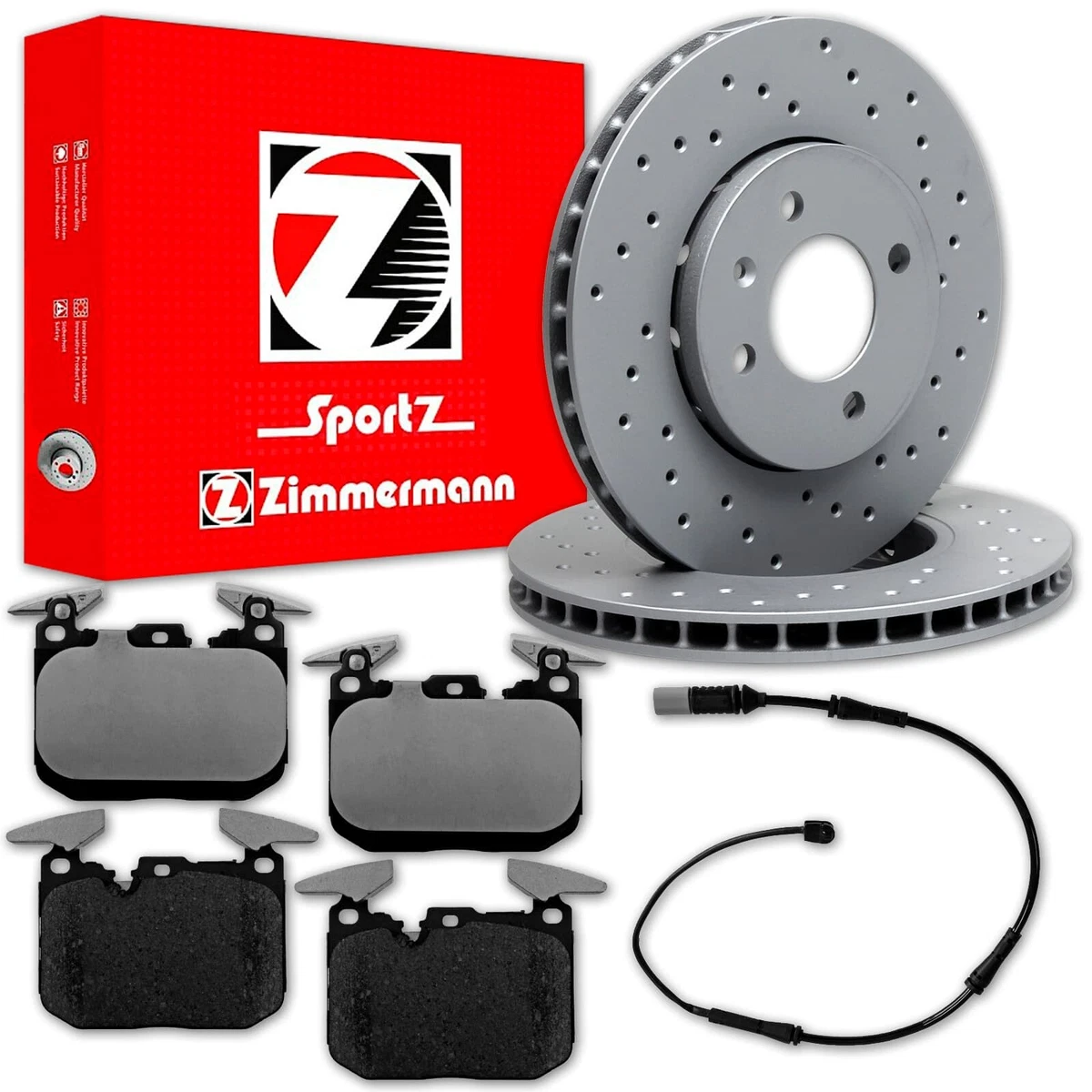 Зупинки для безпеки: гальмівні диски та колодки Zimmermann для VW Passat