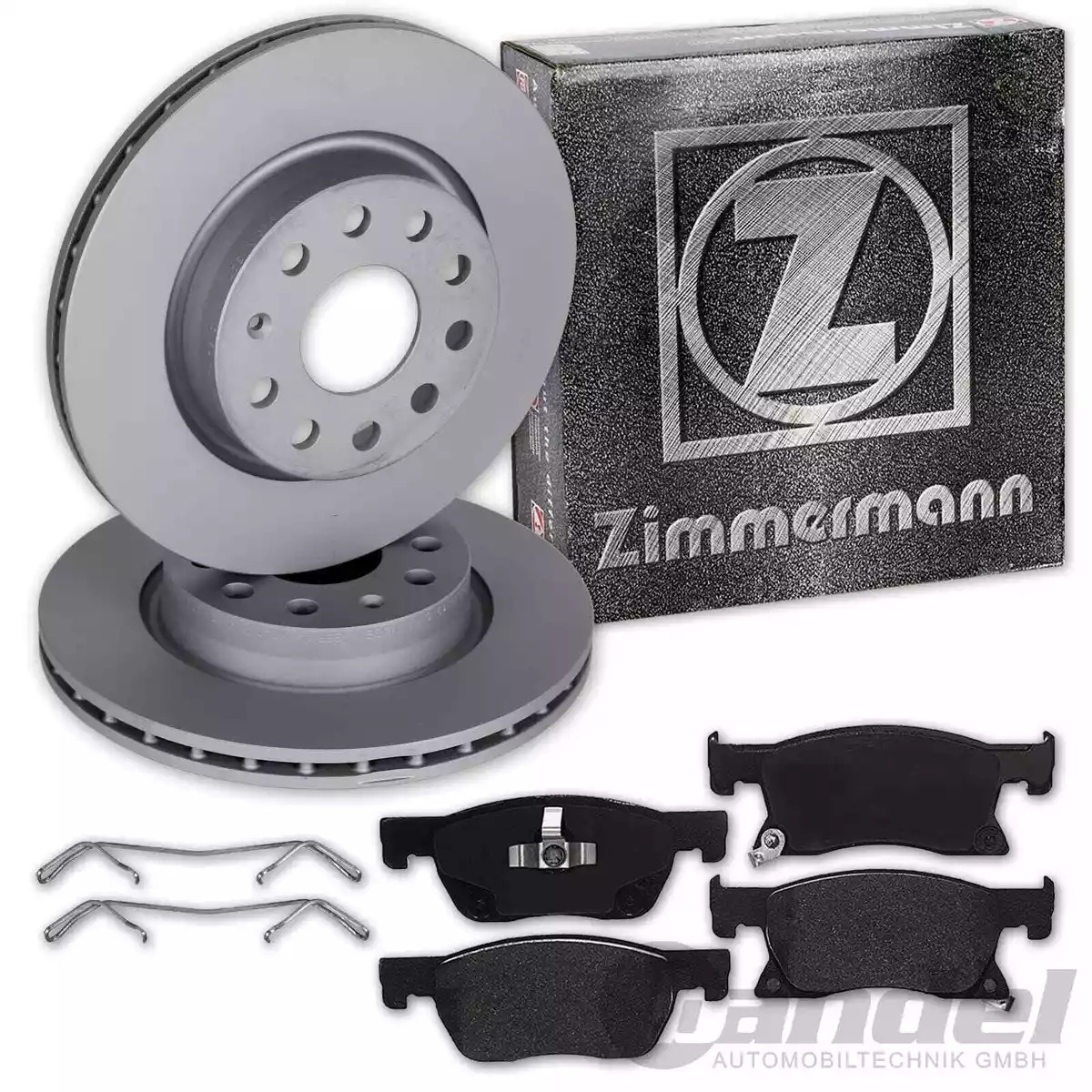 Зупинки для безпеки: гальмівні диски та колодки Zimmermann для VW Passat
