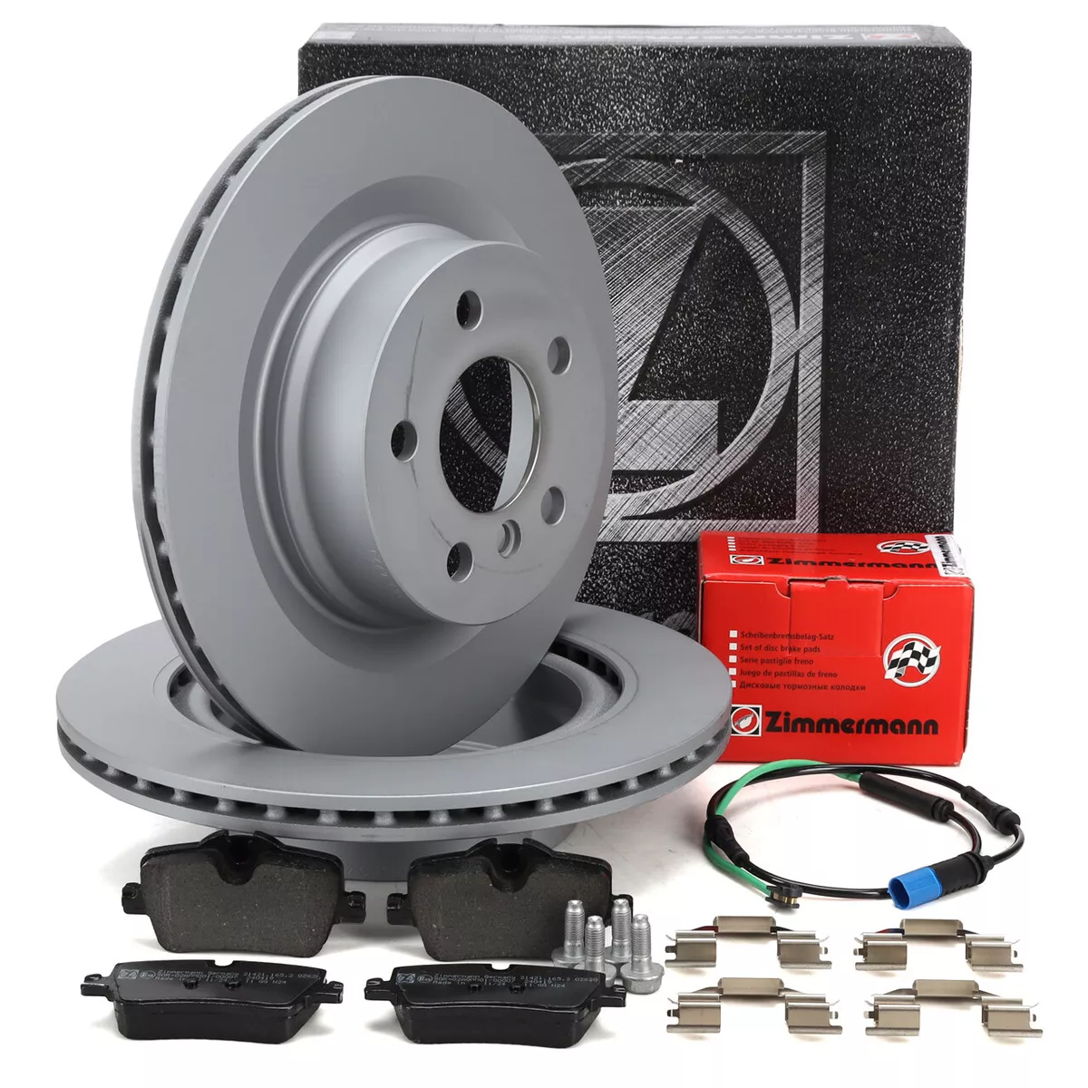 Гальмівні колодки та диски Zimmermann для AUDI A1 Sportback до 2018 року