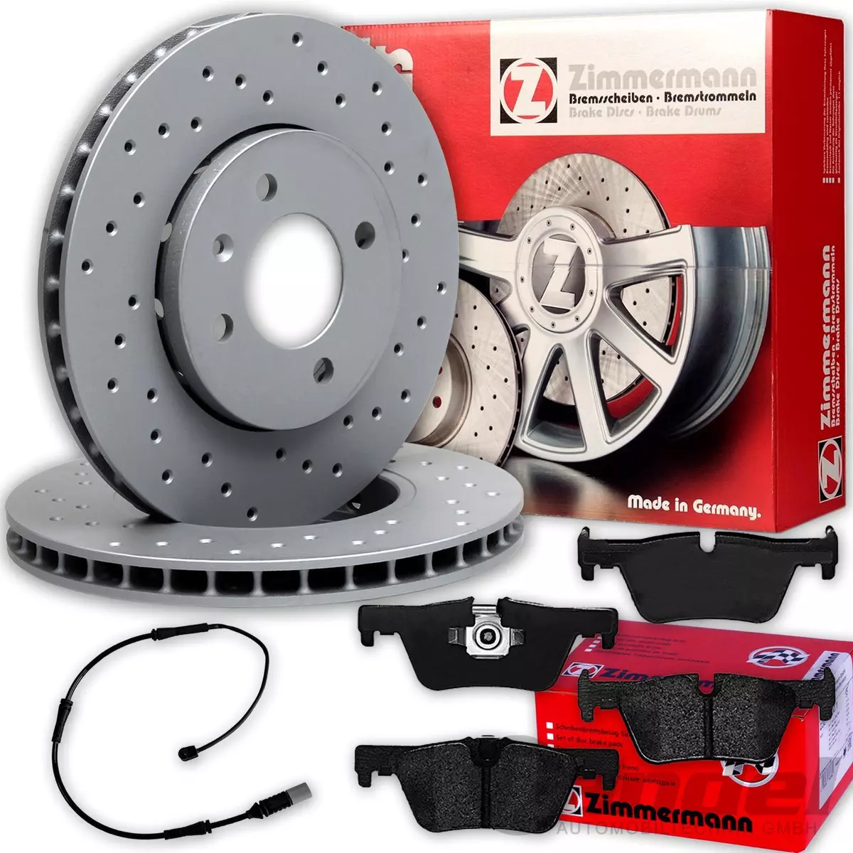 Гальмівні колодки та диски Zimmermann для FIAT купе (175_): безпека та якість Гальмівні колодки та диски Zimmermann для FIAT купе (175_): безпека та якість