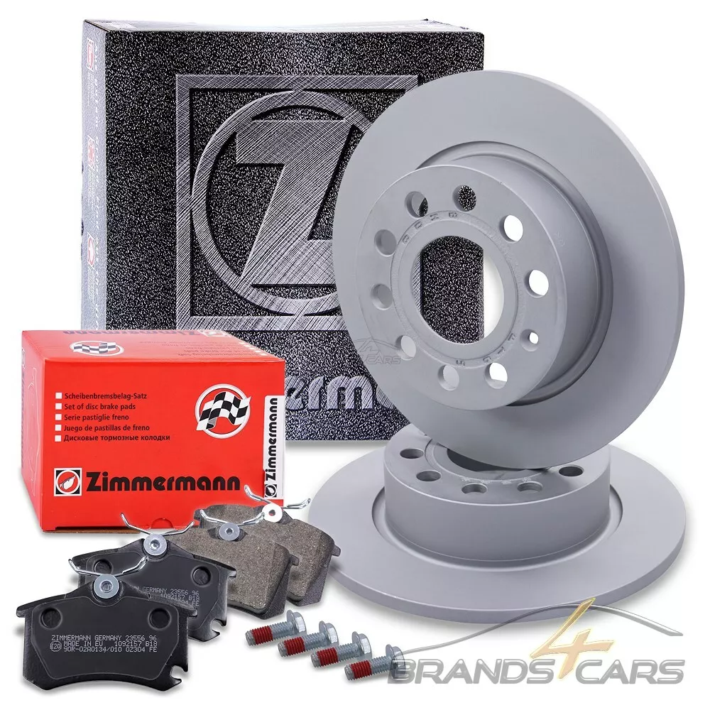 Зупинки для безпеки: гальмівні диски та колодки Zimmermann для VW Passat